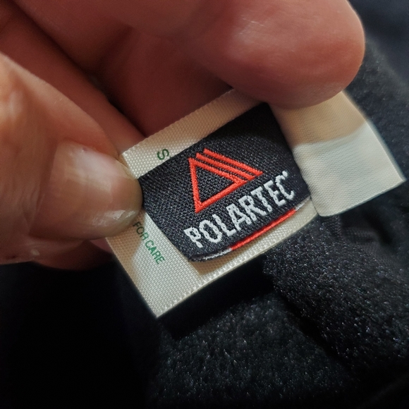 Vintage L.L. BEAN Polartec Fleece Ear Flaps Hat Black Size L/XL - Picture 9 of 11